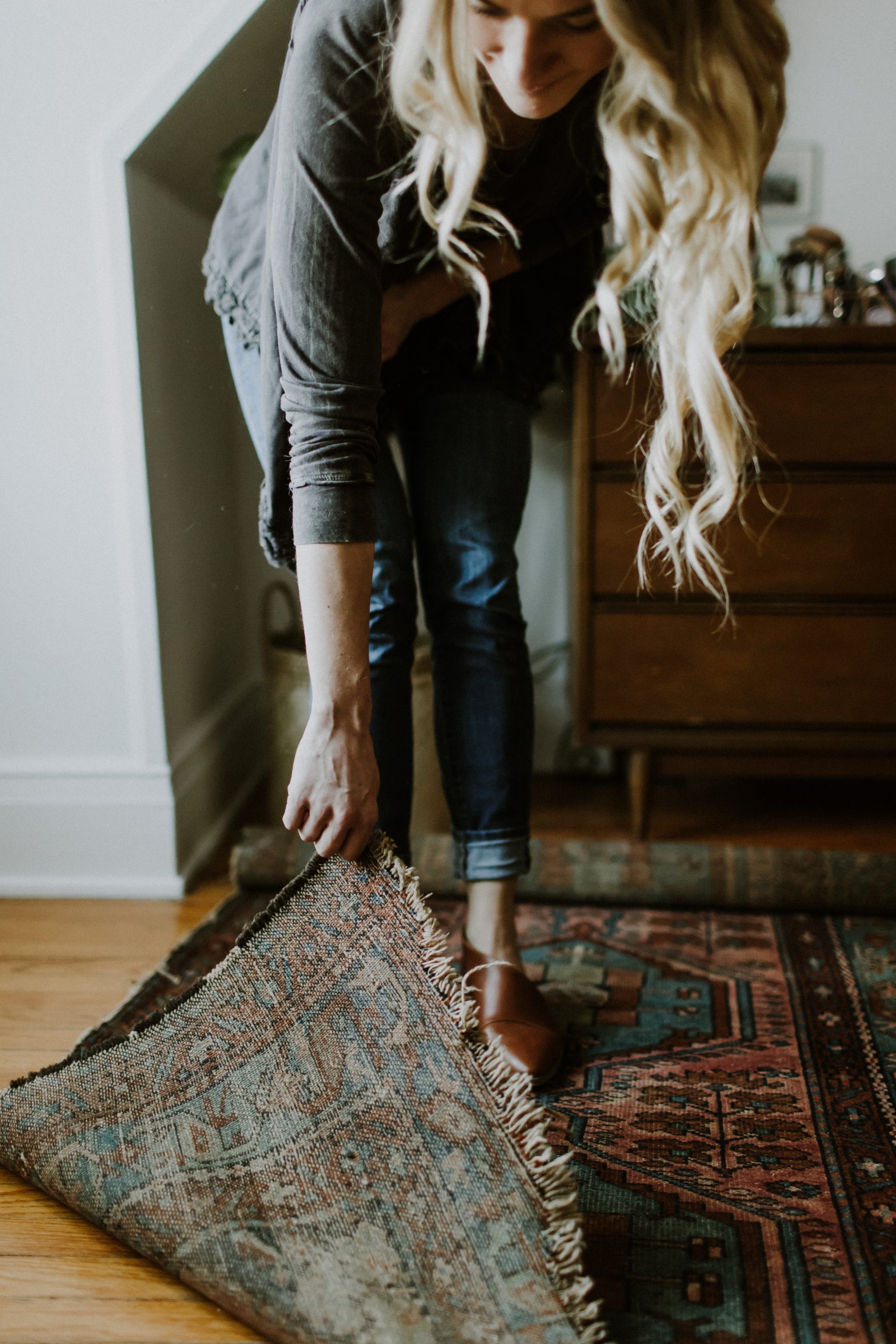 How to Care for Your Handmade, Persian Rugs | Thoughtfully Thrifted | Miranda Schroeder Blog | www.mirandaschroeder.com