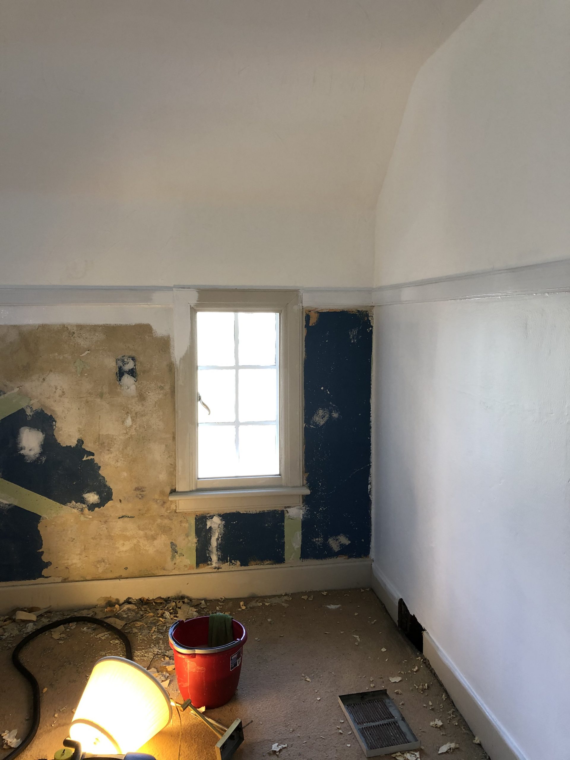 how to remove wallpaper from plaster walls
