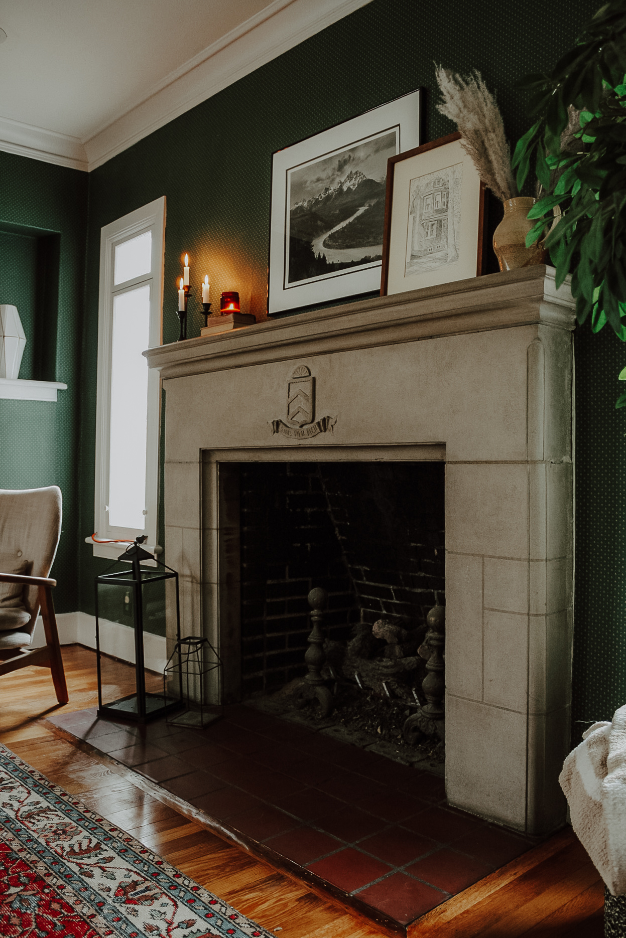 Green Living Room Reveal with Revival Rugs | Miranda Schroeder Blog

www.mirandaschroeder.com
