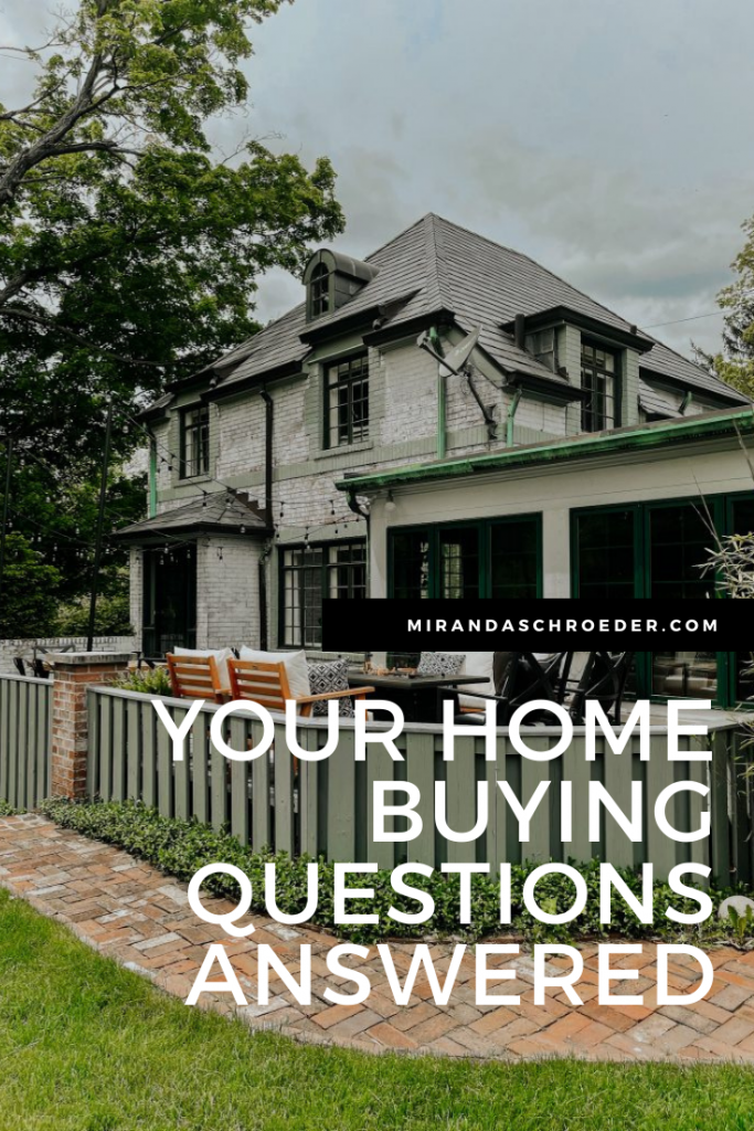 Top Home Buying Questions Answered by A Licensed Realtor | Buying a Fixer Upper | First TIme HomeOwners | Miranda Schroeder Blog

www.mirandaschroeder.com